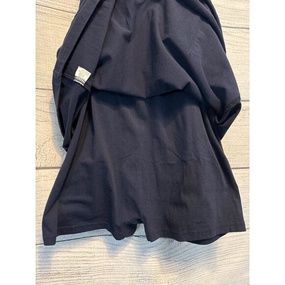 Navy Racerback Dress with Shorts Size Medium - Picture 2 of 3